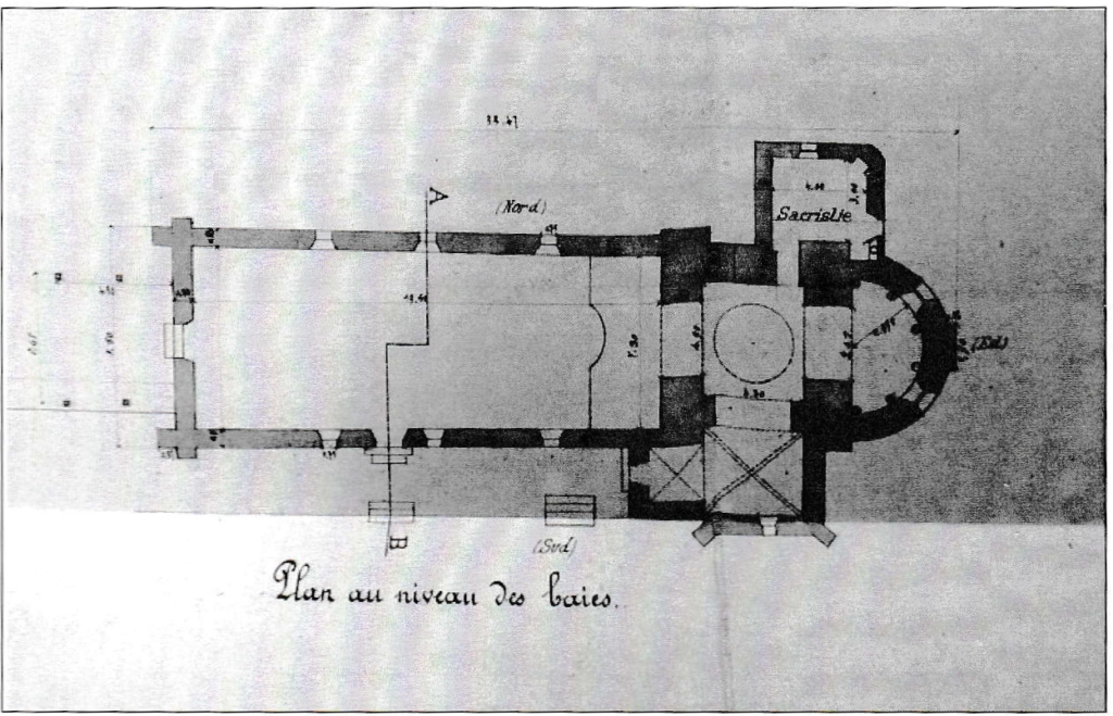 Plan au niveau des bais